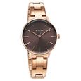 Titan TGIF Quartz Analog Brown Dial Rose Gold Stainless Steel Strap Watch for Women - image number 1