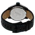 Titan Solar Powered Black Dial Quartz Leather Strap watch for Men - image number 3