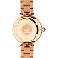 Xylys Swiss Analog Rose Gold Stainless Steel Strap Silver Dial Watch For Women - image number 4