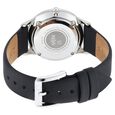 Xylys Swiss Analog with Date Black Leather Strap Mother of Pearl Dial Watch For Women - image number 4