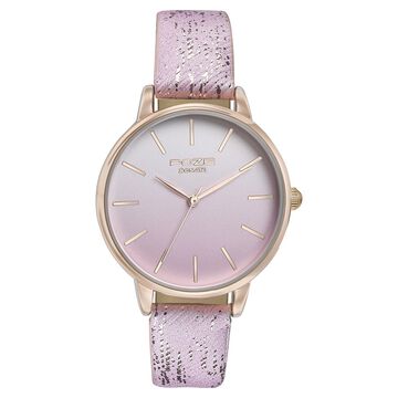 Sonata Poze Quartz Analog Pink Dial Pink Color Leather Strap Watch For Women