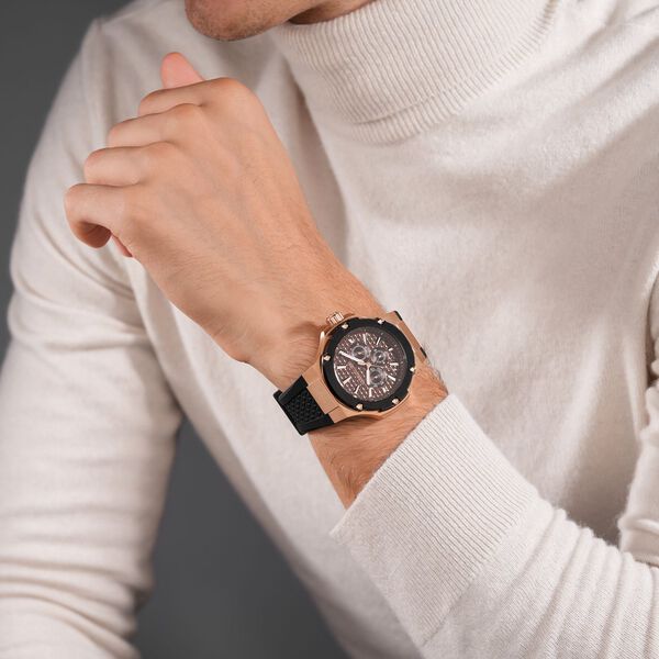 Cerruti 1881 Quartz Multifunction Brown Dial Stainless Steel Strap Watch for Men - image number 4