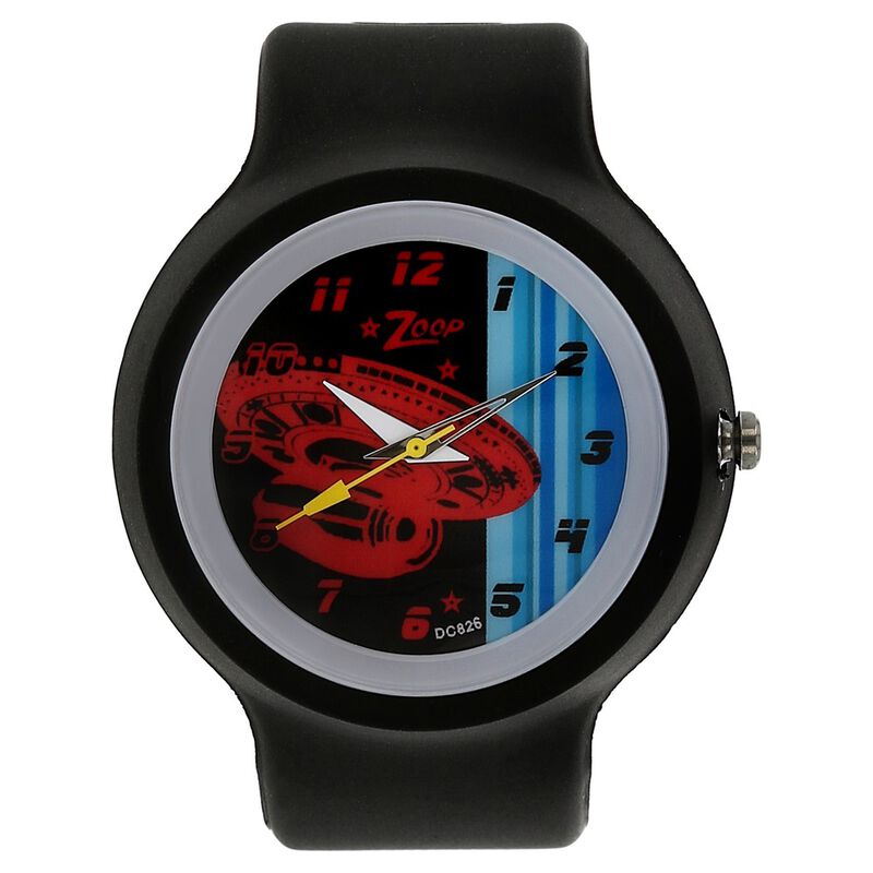 Zoop By Titan Quartz Analog Multicoloured Dial PU Strap Watch for Kids