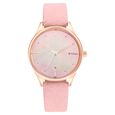 Titan Pastel Dreams Pink Mother of Pearl Dial Analog Leather Strap Watch for Women - image number 1