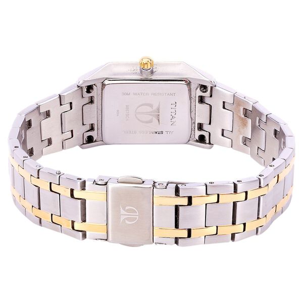 Titan Quartz Analog White Dial Watch for Women - image number 2