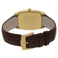 Xylys Swiss Analog with Date Brown Leather Strap and Brown Dial Watch For Men - image number 3