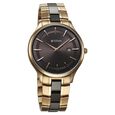 Titan Slim Ceramic Fusion Quartz Analog with Date Grey Dial Stainless Steel Strap Watch For Men - image number 1