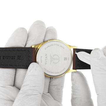 22 mm Brown Genuine Leather Straps for Men