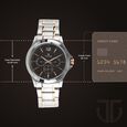 Titan Workwear Quartz Multifunction Brown Dial Stainless Steel Strap watch for Men - image number 2