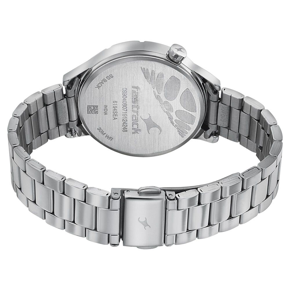 Buy Online Fastrack Space Rover Quartz Analog with Date Blue Dial