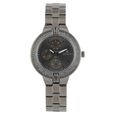 Titan Quartz Analog with Day and Date Blue Dial Stainless Steel Strap Watch for Women