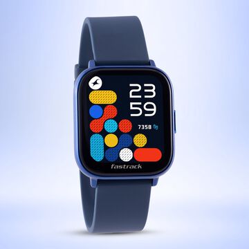 Fastrack Reflex Vybe Blue: HD Health & Wellness Tracker