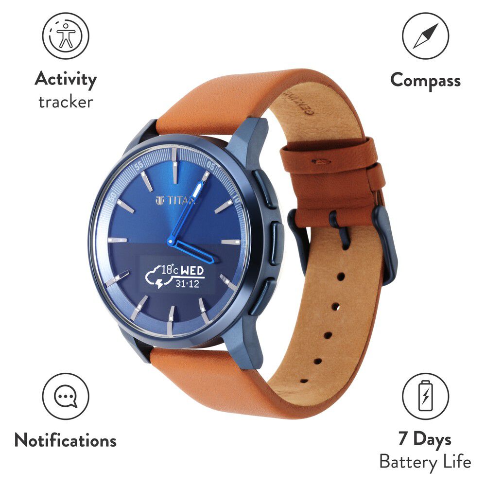 Titan hybrid smartwatch store