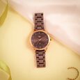 Fastrack Vyb Charmer Quartz Analog Blue Dial Stainless Steel Strap Watch for Girls
