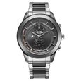 Fastrack Oceanyx - Ceramic Quartz Multifunction Blue Dial Two Toned Strap Watch For Guys