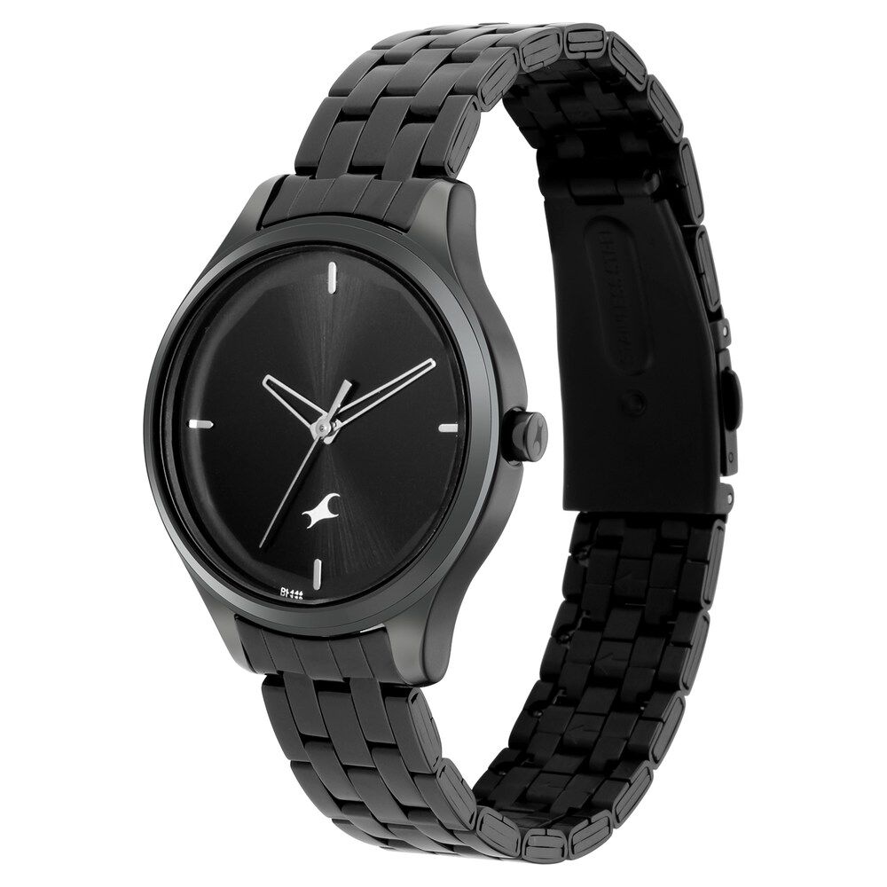 Fastrack watches ladies black top
