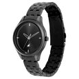 Fastrack Stunners Quartz Analog Black Dial Metal Strap Watch for Girls - image number 3