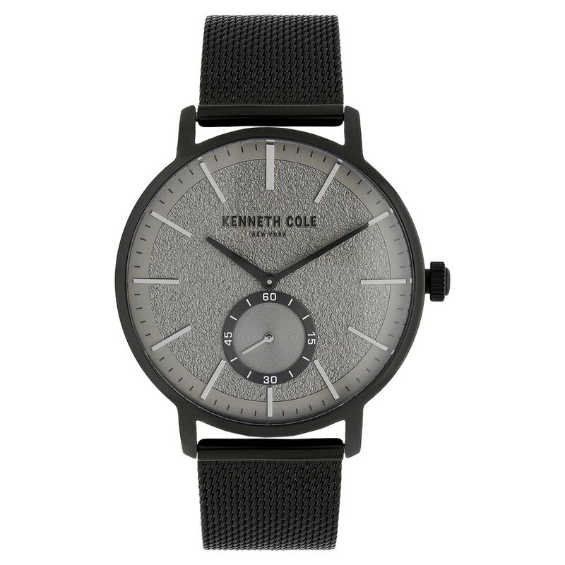 Kenneth Cole Quartz Analog Grey Dial Stainless Steel Strap Watch for Men - image number 0