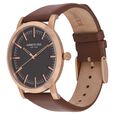 Kenneth Cole Quartz Analog Grey Dial Leather Strap Watch for Men - image number 2