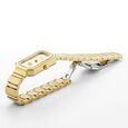 Roamer Olivia Diamond Quartz Analog Silver Dial Golden Stainless Steel Strap Watch For Women - image number 2
