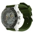 Fastrack Quartz Analog Digital Grey Dial Silicone Strap Watch for Guys - image number 1