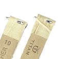 10 mm Off White Genuine Leather Strap for Women - image number 4