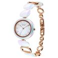 Titan Raga Ceramics Quartz Analog Mother Of Pearl Dial Metal & Ceramic Strap Watch For Women - image number 2