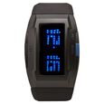 Fastrack Digital Black Dial Silicone Strap Watch for Guys - image number 0