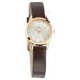 Titan Quartz Analog Silver Dial Leather Strap Watch for Women - image number 1