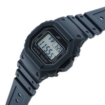 SF Hexa Digital Dial Unisex Watch With Polyurethane Strap