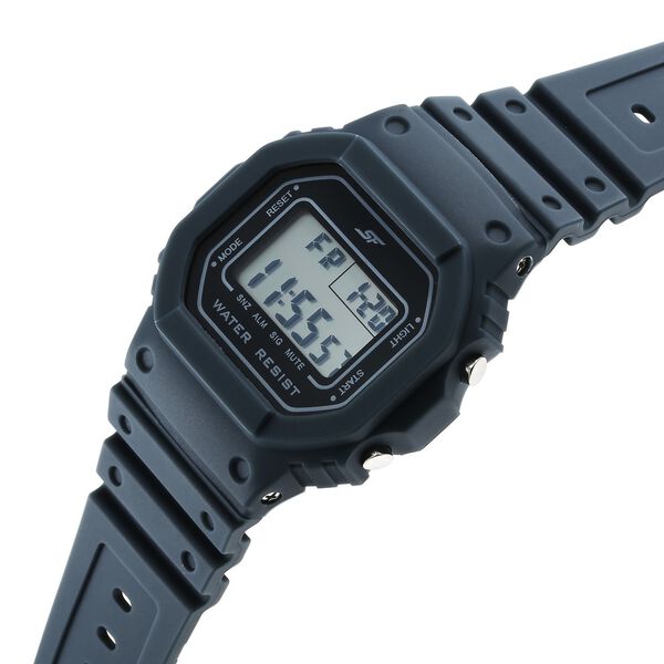 SF Hexa Digital Dial Unisex Watch With Polyurethane Strap - image number 2