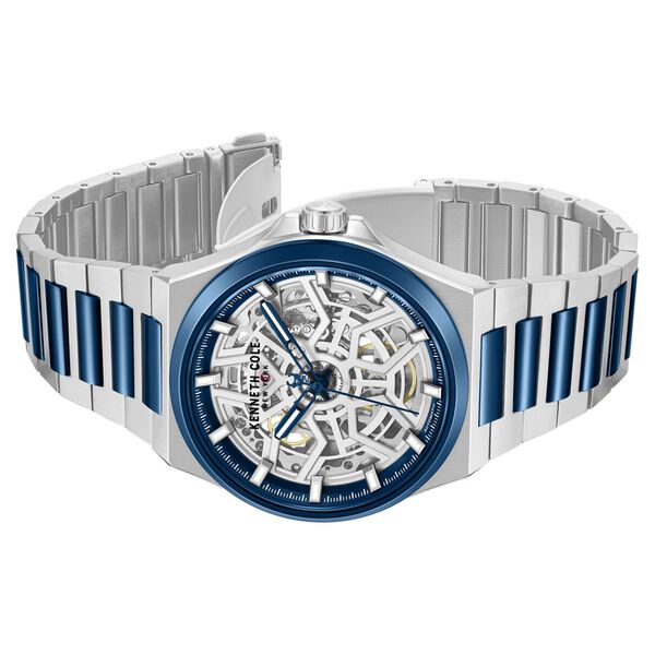 Kenneth Cole Automatic Silver Dial Two Toned Stainless Steel Strap Watch For Men - image number 2