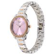 Titan Raga Showstopper Quartz Analog Purple Dial Two Toned Metal Strap Watch For Women - image number 2