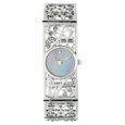 Titan Quartz Analog Mother of Pearl Dial Stainless Steel Strap Watch for Women - image number 0