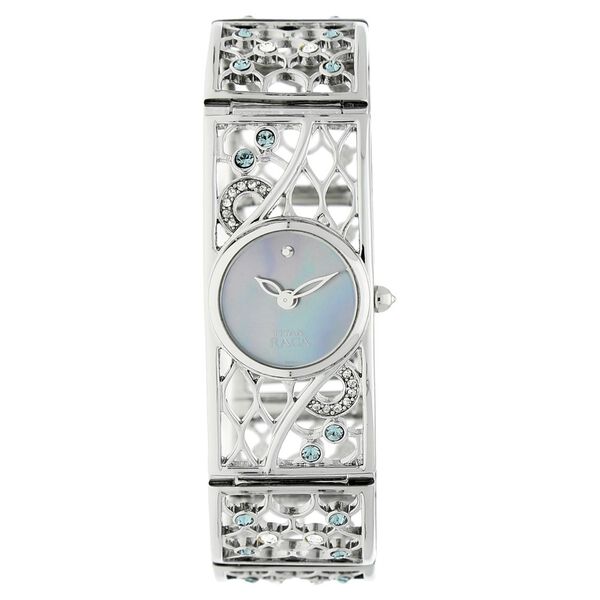 Titan Quartz Analog Mother of Pearl Dial Stainless Steel Strap Watch for Women - image number 0