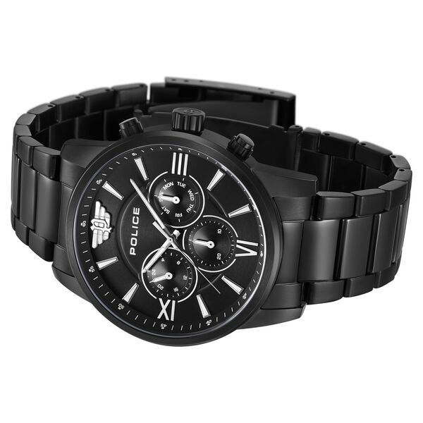 Police Black Dial Quartz Multifunction Watch for Men - image number 3