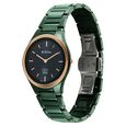 Titan Edge Bicolour Quartz Analog Green Dial Green Ceramic Strap Watch For Women - image number 2