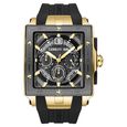 Cerruti 1881 Quartz Chronograph Black Dial Black Silicone Strap Watch For Men - image number 0