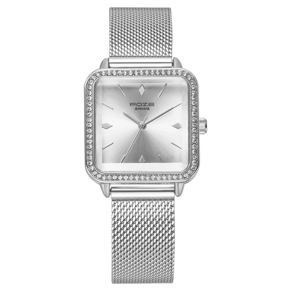 Sonata square dial watches clearance