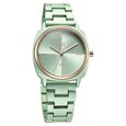 Fastrack Vyb Slayer Quartz Analog Green Dial Metal Strap Watch for Girls - image number 2