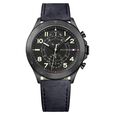 Tommy Hilfiger Quartz Multifunction Black Dial Leather Strap Watch for Men - image number 0