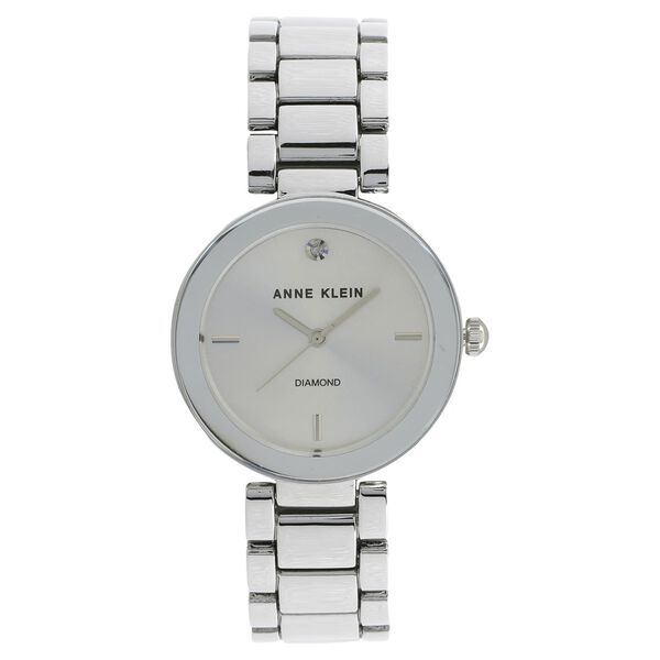 Anne Klein Quartz Analog Silver Dial Stainless Steel Strap Watch for Women - image number 0