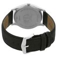 Titan Quartz Analog with Day and Date Black Dial Leather Strap Watch for Men - image number 3