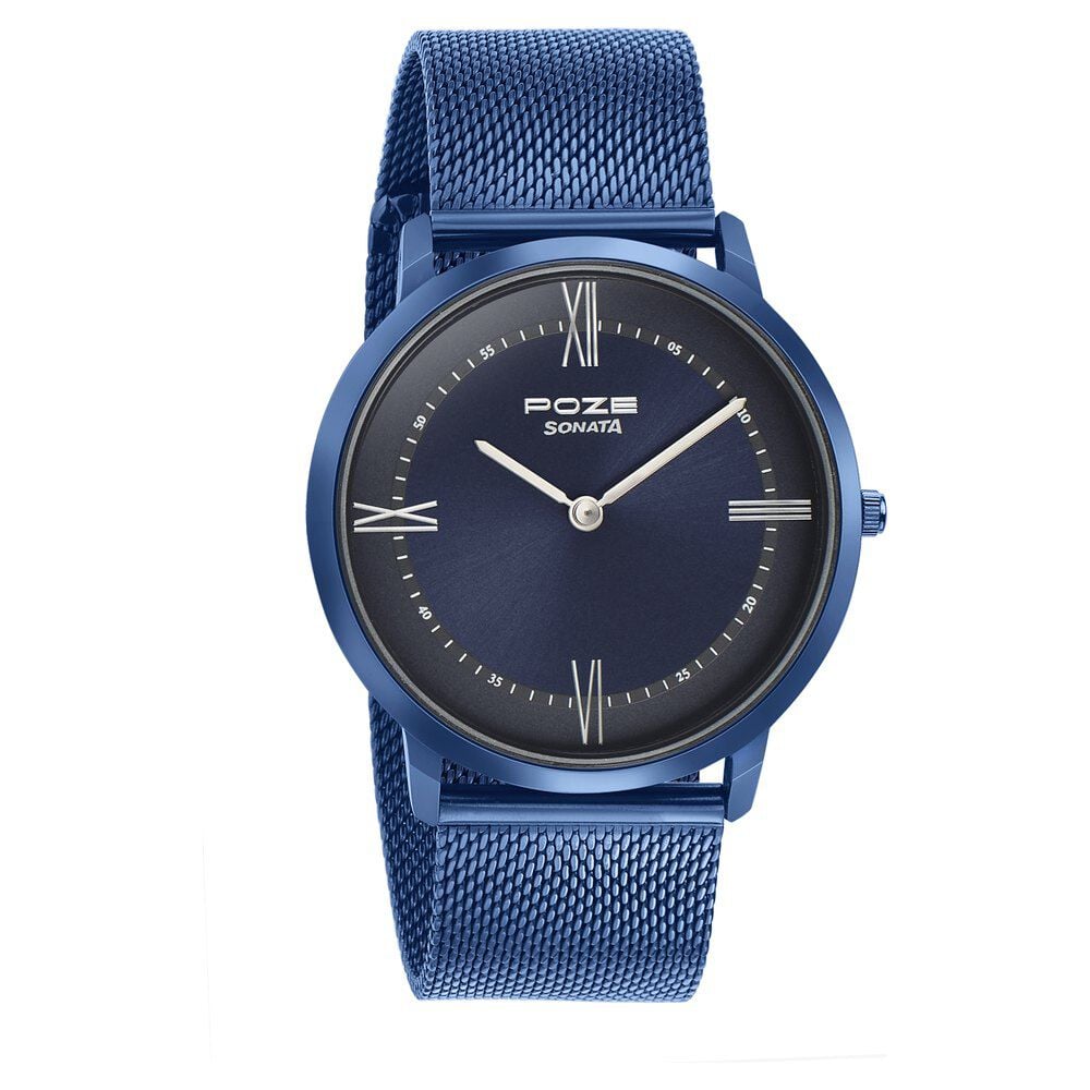 Sonata shop watch blue