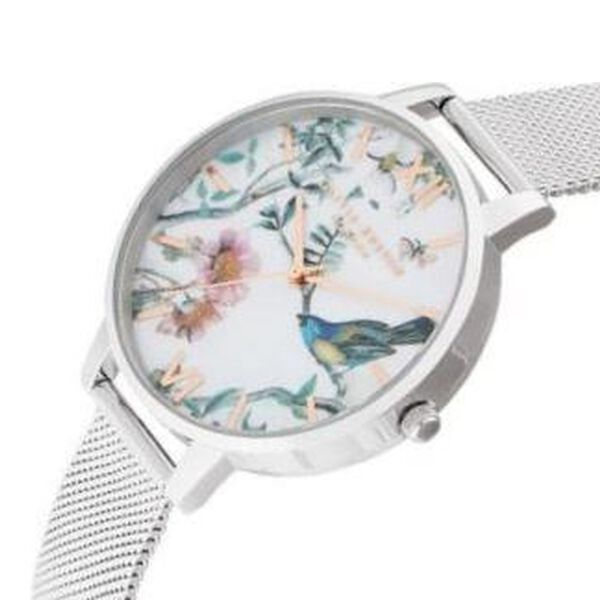 Olivia Burton Quartz Analog White Dial Stainless Steel Strap Watch for Women - image number 1