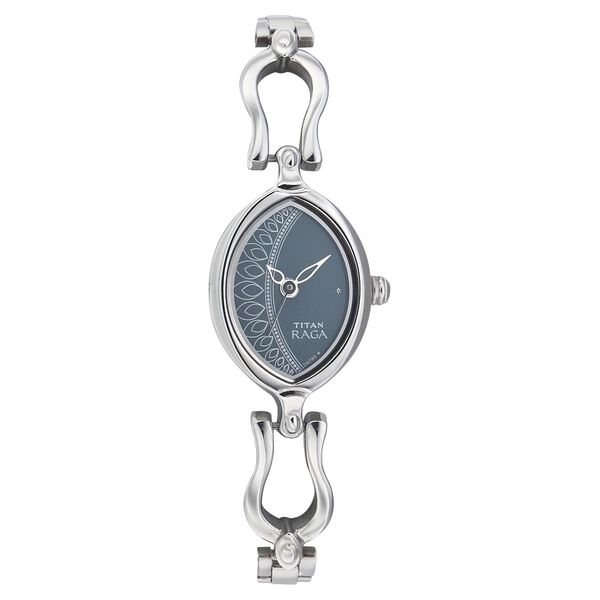 Titan Quartz Analog Blue Dial Watch for Women - image number 0