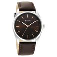 Titan Quartz Analog Blue Dial Leather Strap Watch for Men