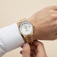 Titan Weekender 60 Hours Power Reserve Concealed Automatic Analog White Dial Stainless Steel Strap Watch for Men - image number 7