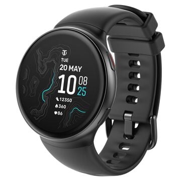 Titan Celestor Swift GPS Smartwatch with Advanced Badminton Mode, Zone Based Training ,AI Brief & Titan Q-Black