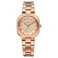 Titan Horizon Quartz Analog Brown Dial Stainless Steel Strap Watch For Women